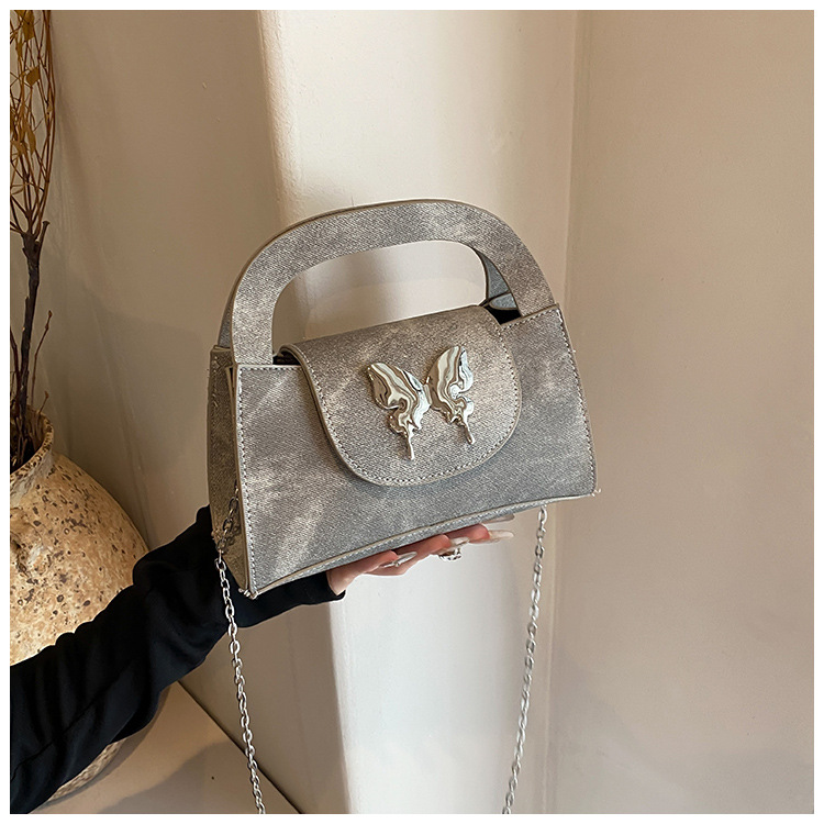 Borsa a mano Wind Niche per donna 2024 nuova elegante piccola borsa a tracolla a catena versatile quadrata_voghion.com