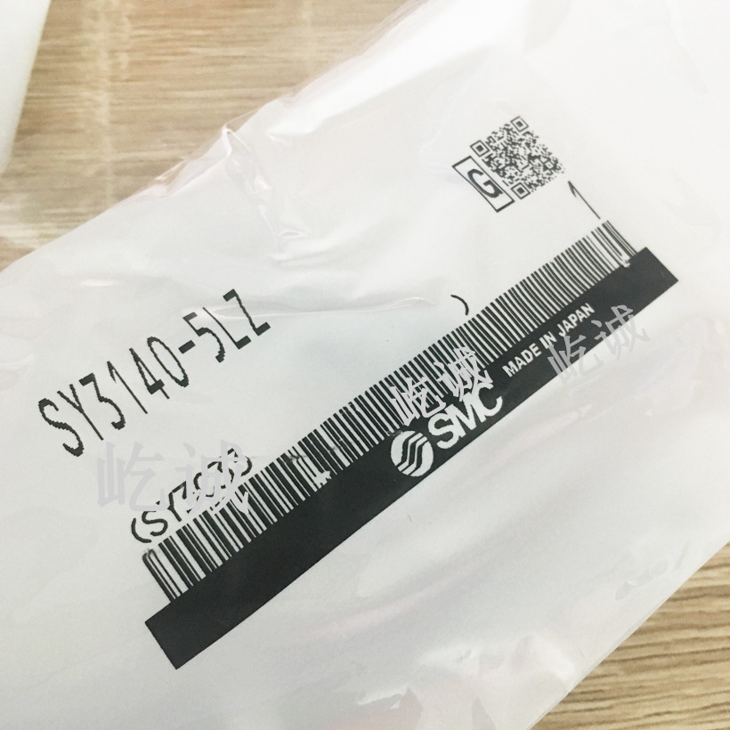 日本SMC5通先导式电磁阀 SY3140-5LZ 全新电压DC24V 带指示灯标准