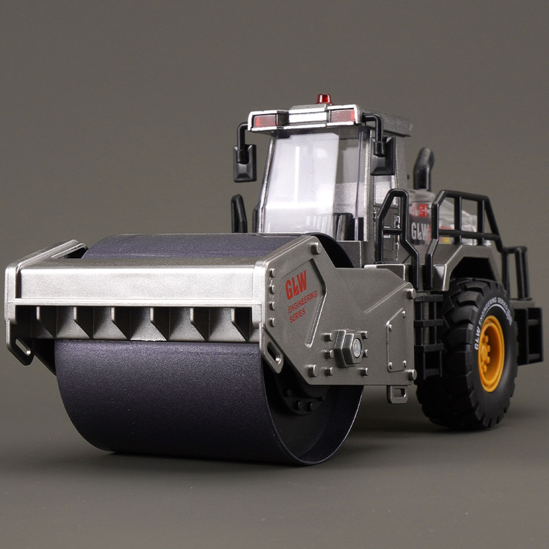 Steel Liwei 1:40 large alloy inertial roller toy engineering vehicle simulation roller model baby puzzle