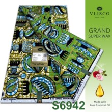 非洲洒金民族印花蜡染布高品质棉African grand super wax fabric