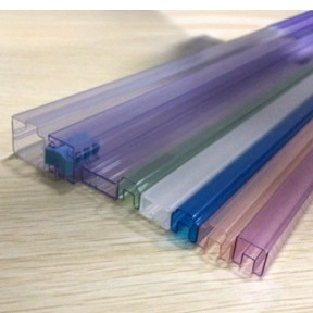 Transparent PVC extruded pipe, PS/PET carrier tape, cover tape, blister tray