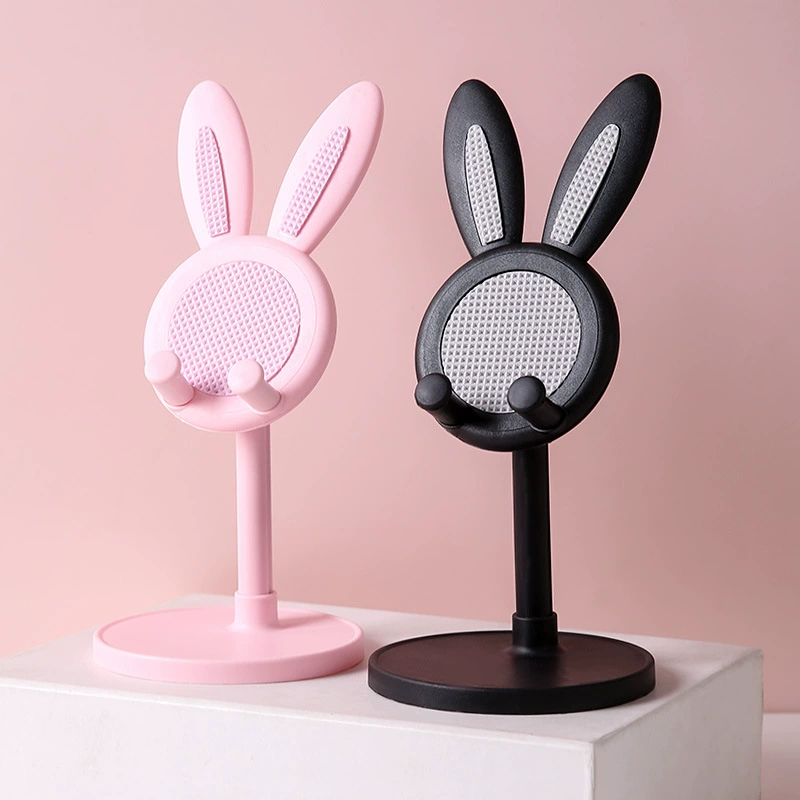 Cartoon table rabbit, adjustable tablet universal phone holder for students