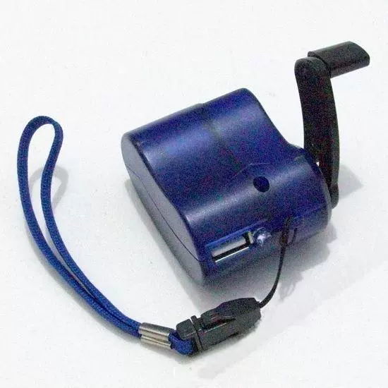 Зарядное устройство USB для рукопожатия экстренное, путешествие, зарядка через рукопожатие