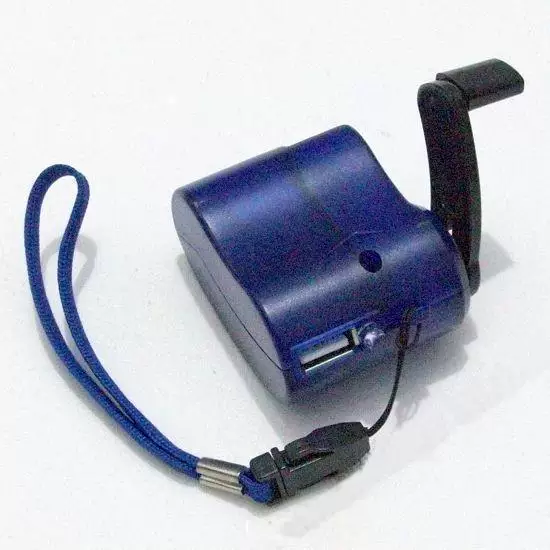 Зарядное устройство USB для рукопожатия экстренное, путешествие, зарядка через рукопожатие