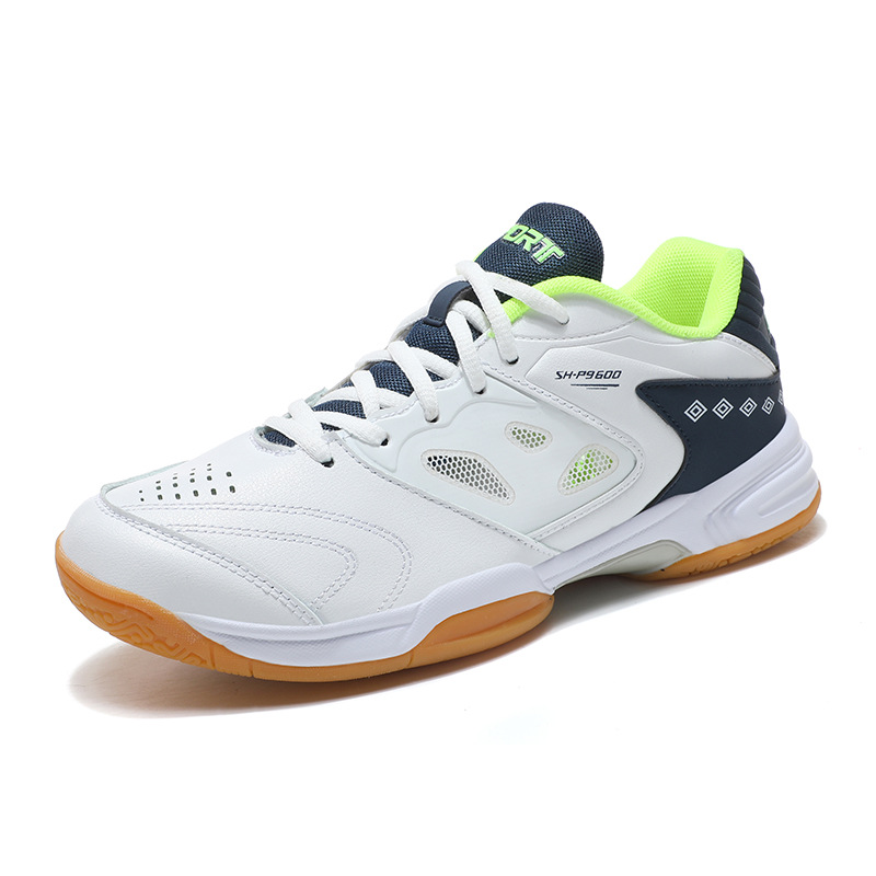 Zapatos transfronterizos para hombres zapatos de mujer nuevos zapatos de bádminton de tenis ligeros respirantes anti-deslizante y amortiguador zapatos deportivos profesionales para hombres y mujeres