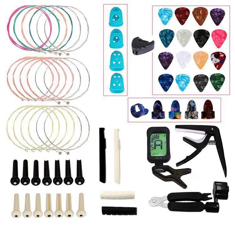 Guitar Accessories Set, Amazon Best Seller, Factory Direct, Tuning Peg, Tuner, Picks