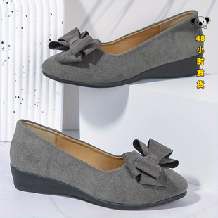 S 37506 Spring New Pointed Wedge Casual Shoes ���^�¸����eЬ
