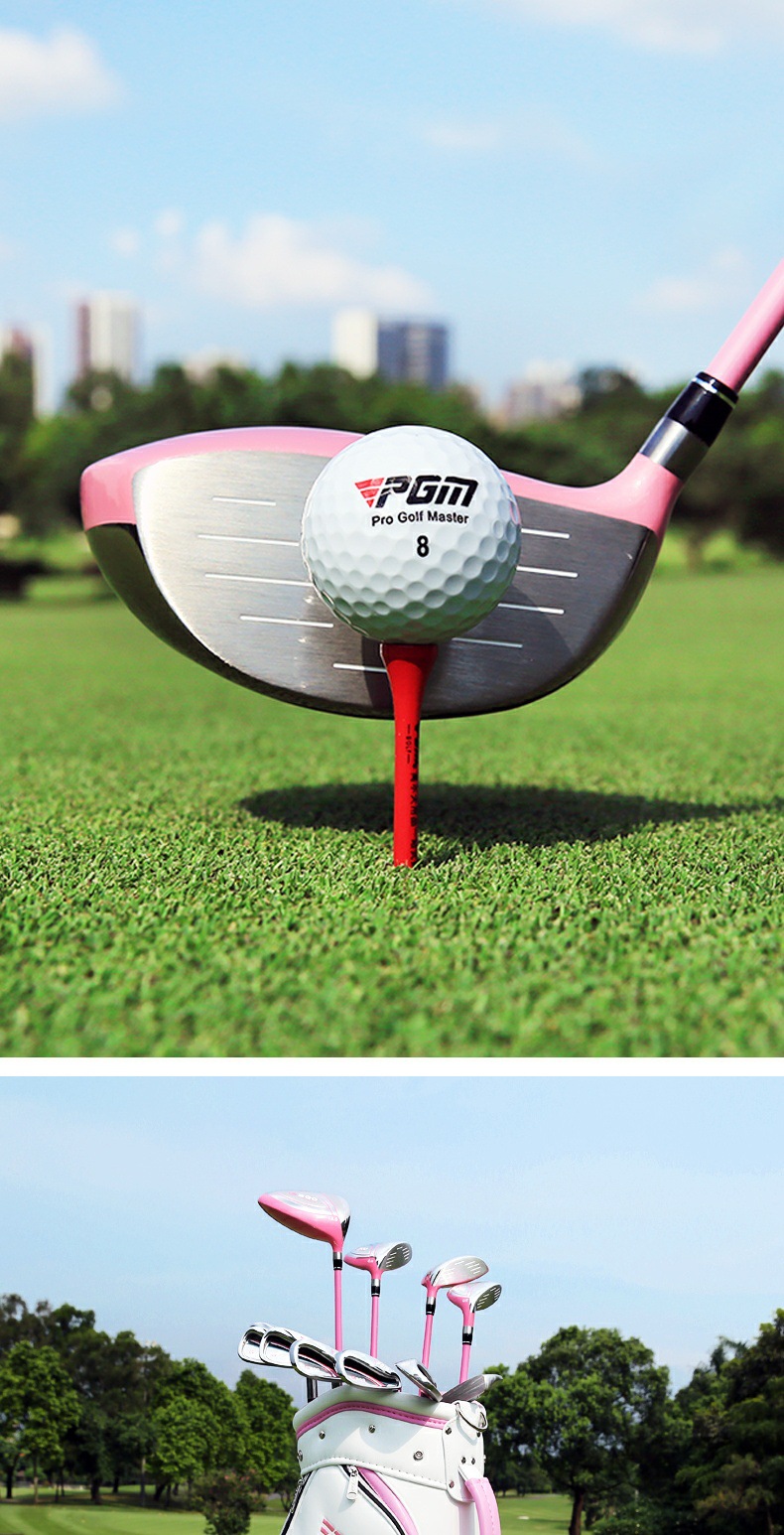 Bộ gậy golf nữ PGM G300 Lady 11 cây hợp kim titan kèm túi đựng — Cacbon! Gậy 11 màu hồng + túi đựng kính thiên văn, Cột thép! Gậy 11 màu hồng + túi đựng kính thiên văn, Carbon! 11 Câu lạc bộ màu hồng + túi bóng tiêu chuẩn, Cột thép! Gậy 11 màu hồng + túi tiêu chuẩn chi tiết 13