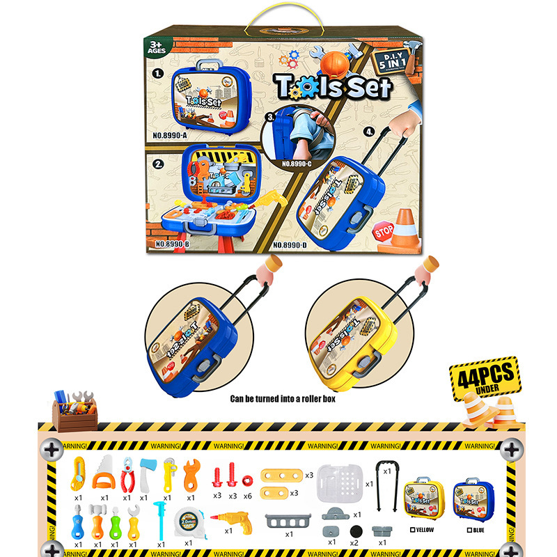 Transfronterizos Amazon Niños todo en uno reparación de ingeniería DIY desmontaje caja de tracción juguetes para niños