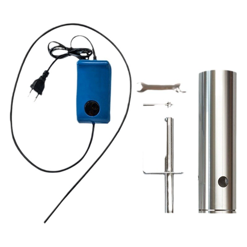 Частицы опилок курильщик из нержавеющей стали печь для барбекю бекон дымовой пистолет большой емкости курильщик приспособление для курения регулируемое