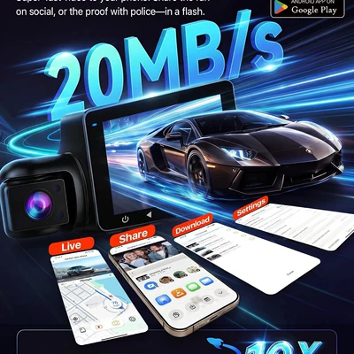 Driving recorder new 4-channel 360-degree driving