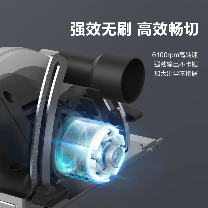 WIX 20V sierra circular eléctrica sin escobillas WE515.2 (6.0 doble eléctrica) cortadora de litio carpintería sierra eléctrica eléctrica eléctrica