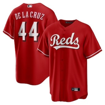 2026新款欧美MLB美式棒球衫刺绣棒球服短袖红人队外贸现货44号