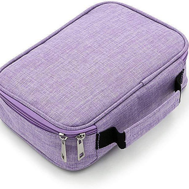 Estuche para lápices transfronterizo Estuche para lápices a prueba de agua caliente Amazon Estuche para lápices de dibujo de gran capacidad de 72 colores Papelería Bolso de arte para estudiantes