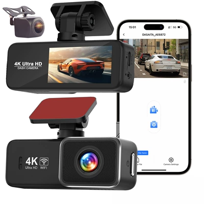 Dual-Lens Gps Driving Trajectory, Driving recorder