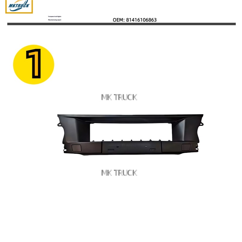 Parachoques 81416106863 para la fábrica de piezas de camiones de la serie MAN TGX TGS
