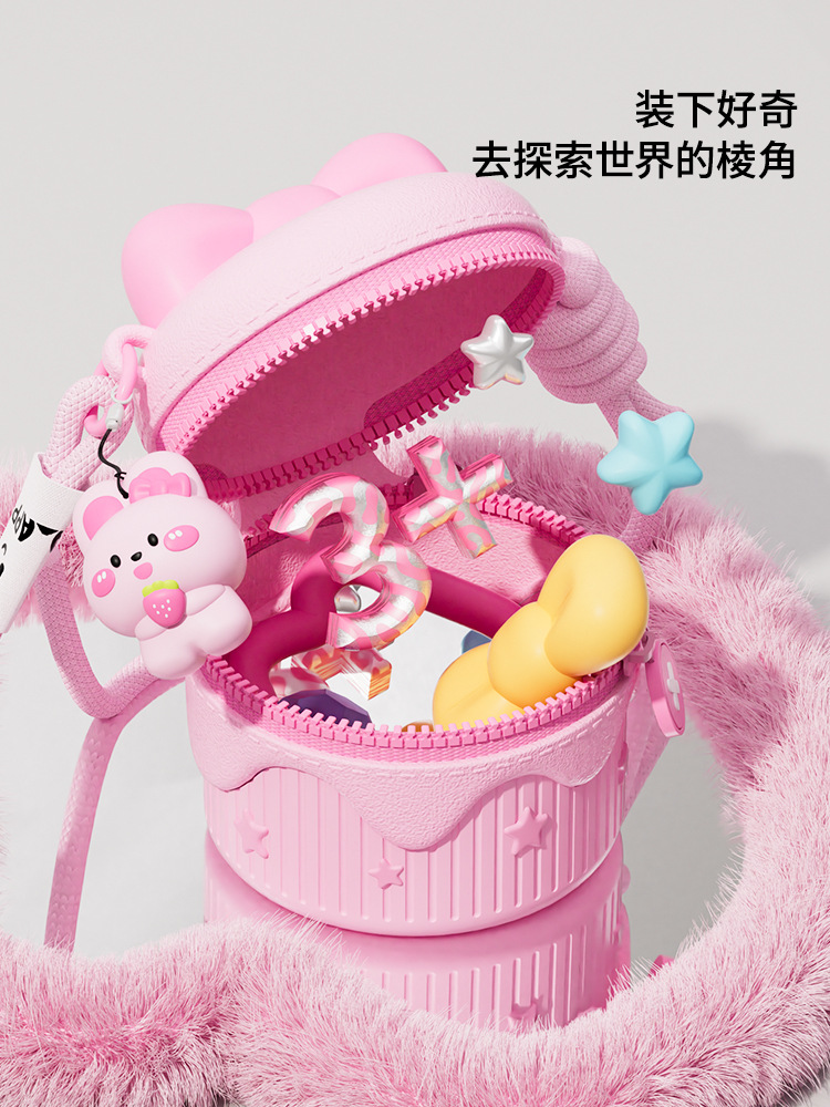 Bolso de cambio para niños, bolso de mochila con colgante, bolso de leche, bolso de hombro impermeable portátil, bolso de mano para estudiantes