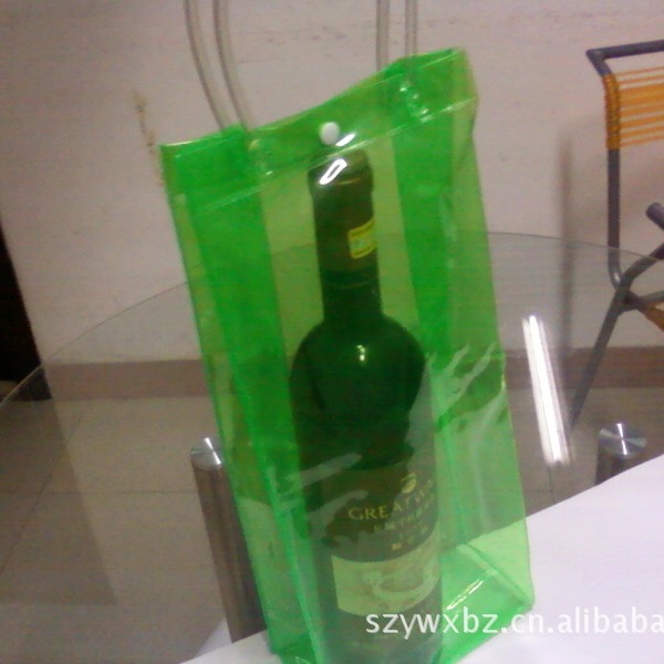 PVC透明各种酒袋红酒袋啤酒袋白酒袋可印刷定LOGE