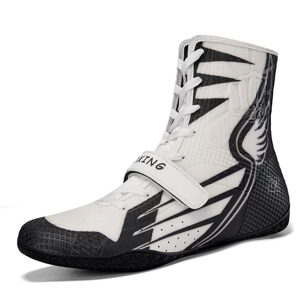 Cross-Border Supply New Boxing Shoes Sports Fighting Training Shoes Gym Weightlifting Indoor Squat Shoes