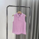 Zheng Xiuyan Same Summer New R ~ L Embroidered Pony Label Vest POLO Sleeveless Vest
