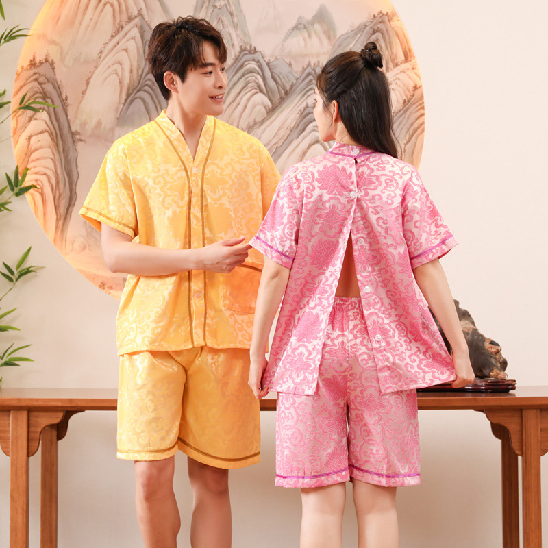 뜸복, 마사지 전후 가디건, 한방 물리 마사지 건강복, 미용실 한증복, 오픈백