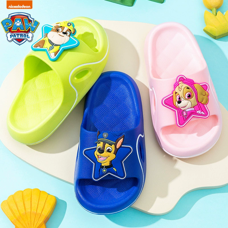 Wangwang Team Детские тапочки Мальчик 2025 Новый крытый дом противоскользящие девочки детские холодные тапочки