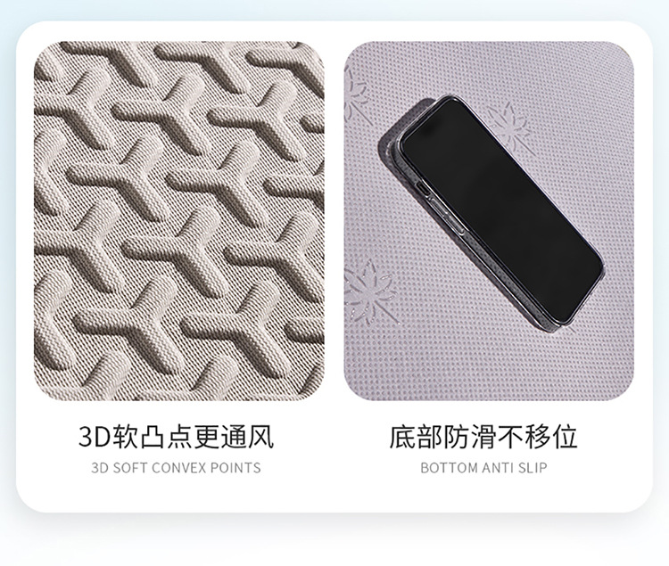 Car Seat Cushion Summer Cooling Pad Single Piece Cold Gel Seat Cushion Breathable Honeycomb Silicone Car Cushion Four-Season Universal Seat Cushion
