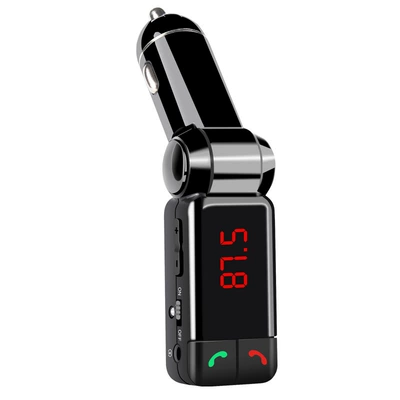 Car mp3 bluetooth hands-free car mp3 player dual usb car charger bc06
