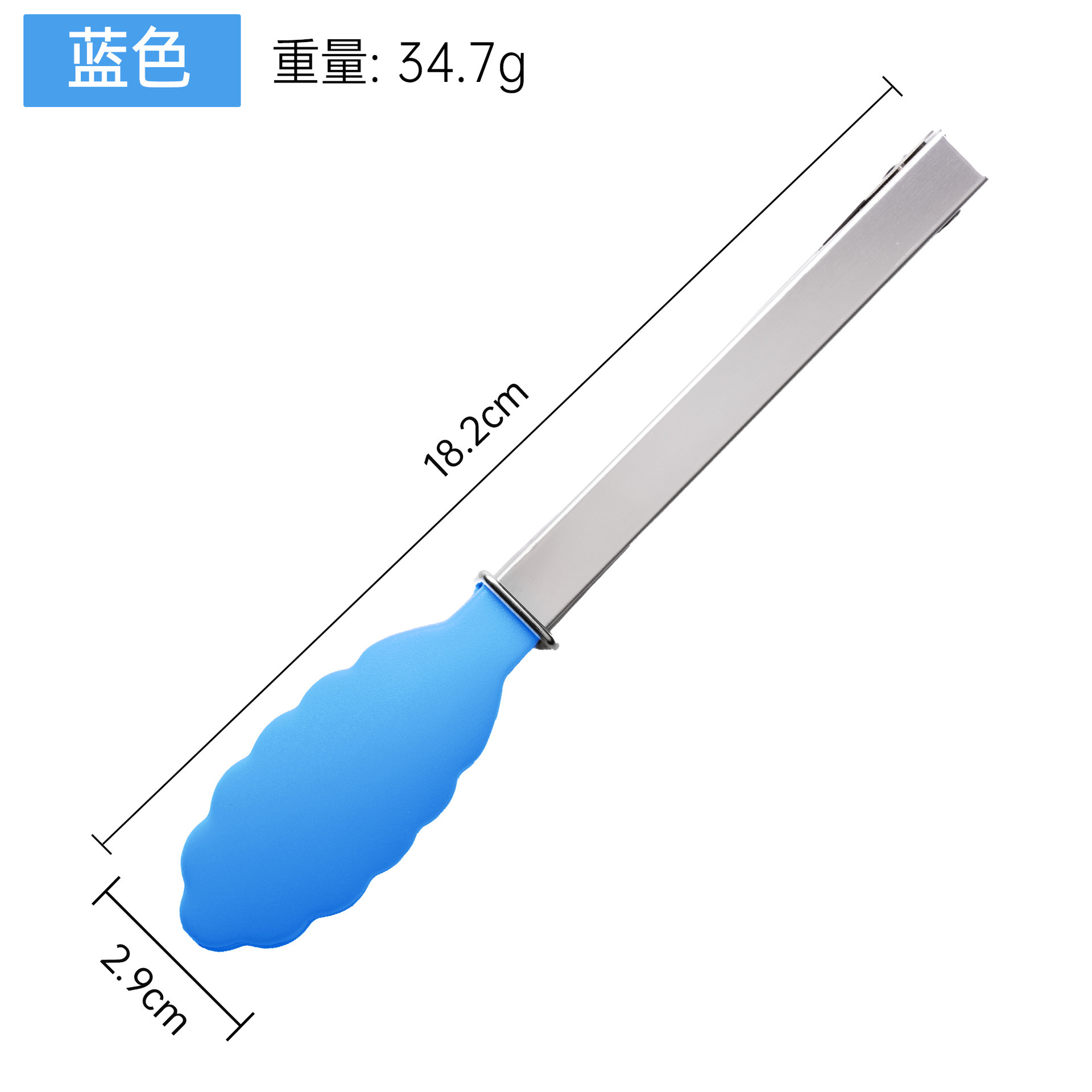 Pinzas para Alimentos de Acero Inoxidable 430, Resistentes a Altas Temperaturas, Pinzas para Barbacoa Anti-quemaduras para Exteriores, Utensilios de Cocina, Venta Caliente Transfronteriza de Barbacoa
