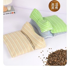 そば殻頚椎枕、頚椎保護、睡眠牽引、三角円筒形枕コア、大人の睡眠専用首枕