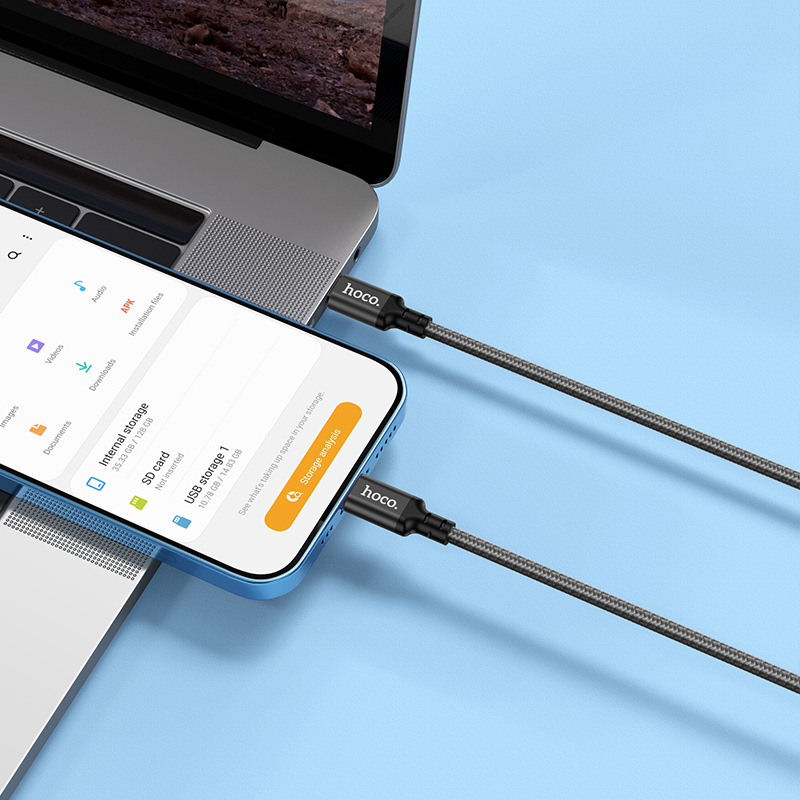 HOCO/Haoku X14 sobib Apple PD kiireks 20W laadimiseks iPhone 12 andmesidekaabel 2m pikenduskaabel_voghion.com