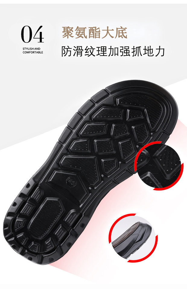 Dép sandal nam da bò thoáng khí đế mềm kiểu lười hai cách dùng, đi chơi và đi biển — S2691 màu nâu, S2691 màu đen chi tiết 14