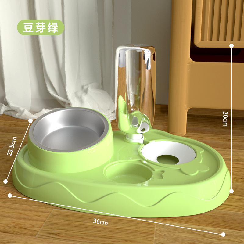 스테인레스 스틸 그릇의 연두색 세트 [재고 도매]]