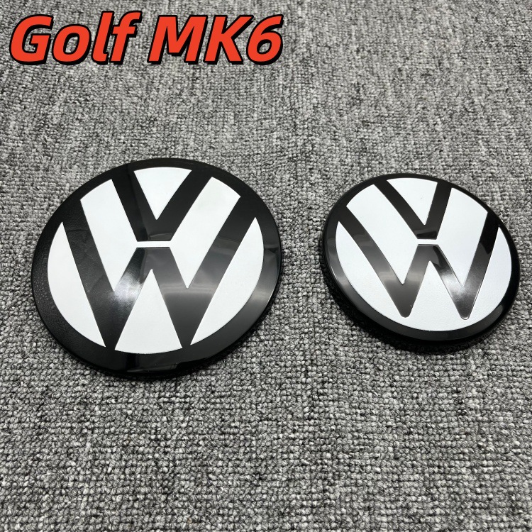 Suitable for Volkswagen Golf Modified Car Logos Golf6/7/7.5/8Th Generation Golf Front and Rear Logo Coverings