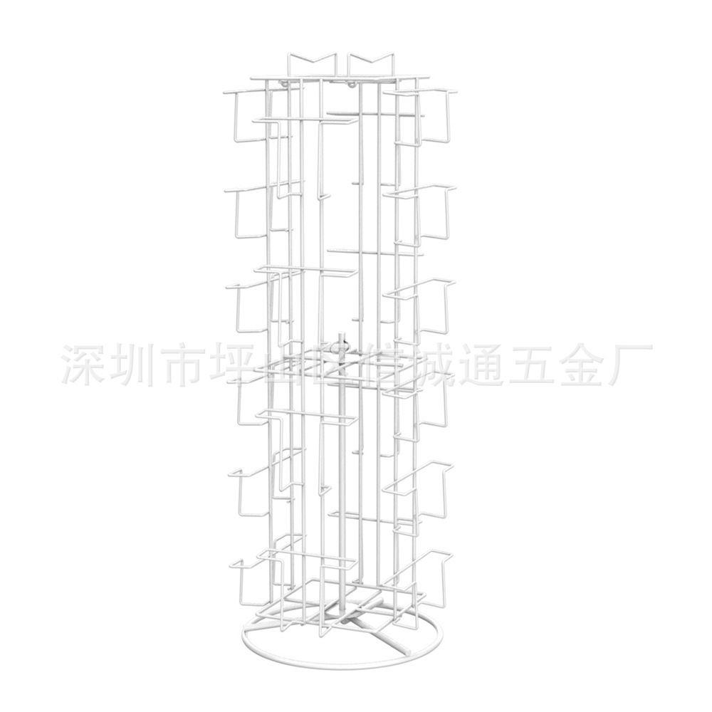 定制订做商超贺卡口袋专用展示架宣传资料明信片红包收纳促销货架