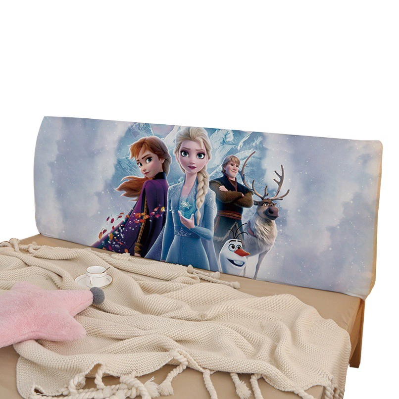 Мультфильм Замороженные эластичные покрывала принцесса Aisha Детская комната Съемный и моющийся все включено деревянная кровать пылезащитный чехол