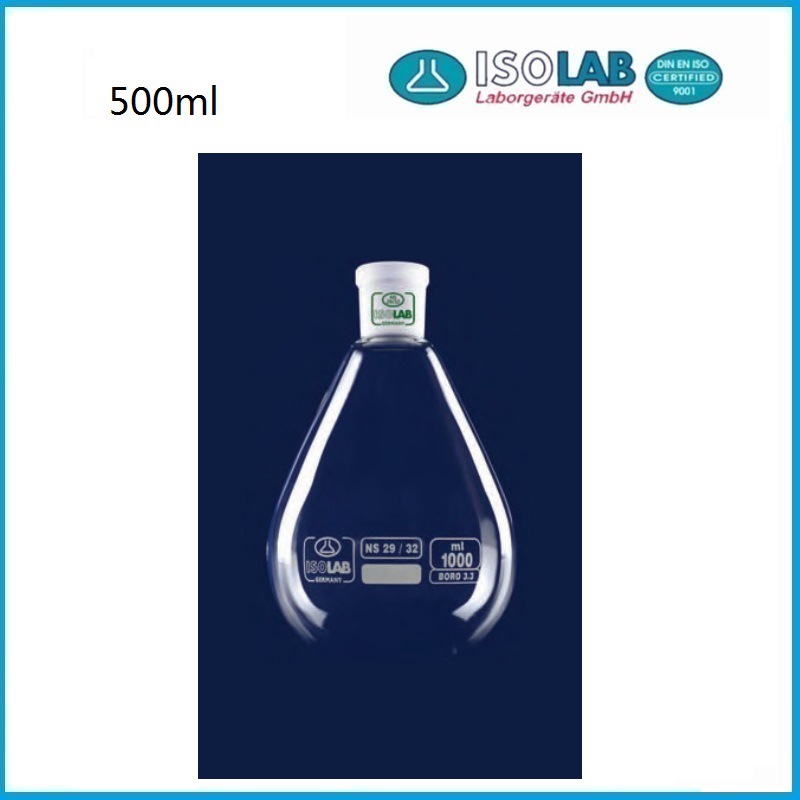 500ml玻璃蒸发瓶 030.55.500 ISOLAB品牌