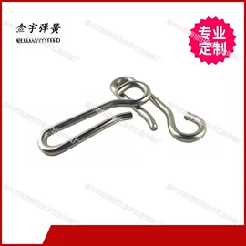 吊钩、抓钩;窗帘配件;压缩弹簧