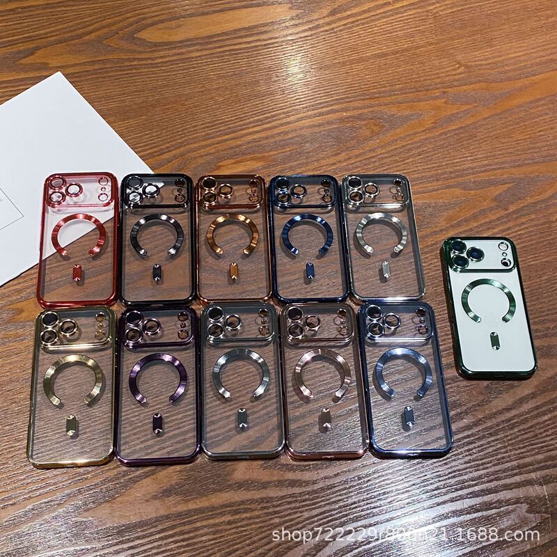 磁吸适用苹果17PROMAX保护套自带镜头膜17Ari软壳iPhone17手机壳|undefined