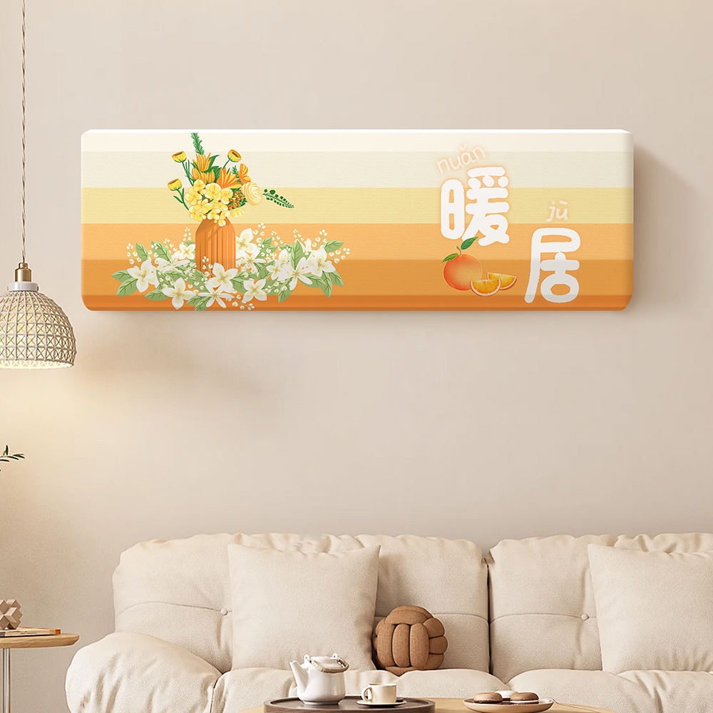 Aire acondicionado cubierta a prueba de polvo colgante general tipo de pared aplicable a la belleza de la cubierta de todo incluido Heigree Xiaomi 2024 nuevo