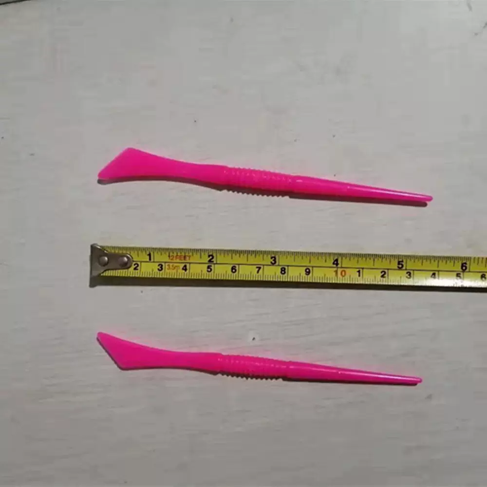 长13.5粘土陶泥雕刻工具指甲油塑料棒面膜刀调色刮刀叉刻刀刮画笔