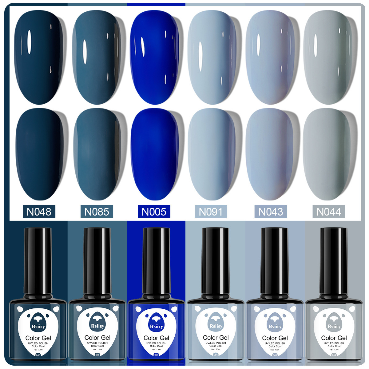 6 colores esmalte de uñas pegamento fototerapia embotellada color popular pintado brillante ojo de gato pegamento UV fototerapia pegamento esmalte de uñas traje de pegamento