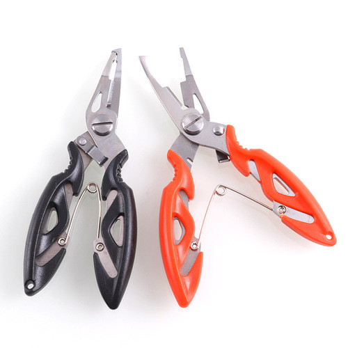 Lure pliers, multi-functional hawk beak fish control pliers, powerful horse line scissors, all-metal stainless steel fishing pliers, lure pliers