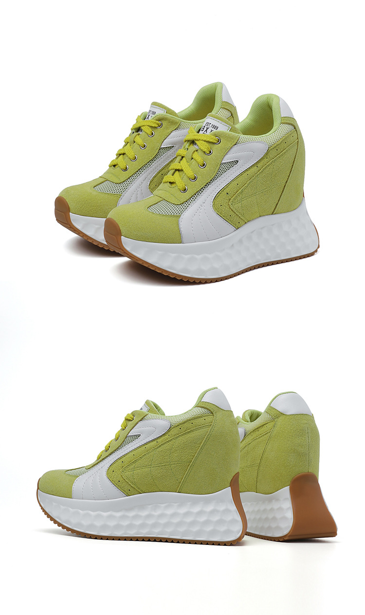 Giày sneaker nữ đế dày lưới thoáng khí, đế mềm êm chân — màu đen chi tiết 6