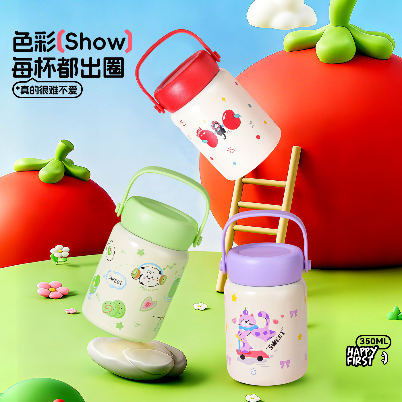 迷你保温杯316不锈钢便携高颜值水杯女网红焖烧杯伴手礼品杯定制