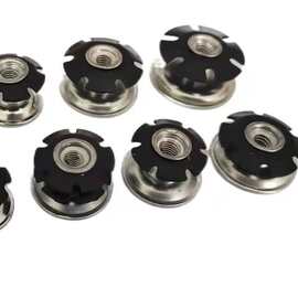 m10梅花弹片单层调整脚多层梅花弹片调整脚管内圆螺母批发