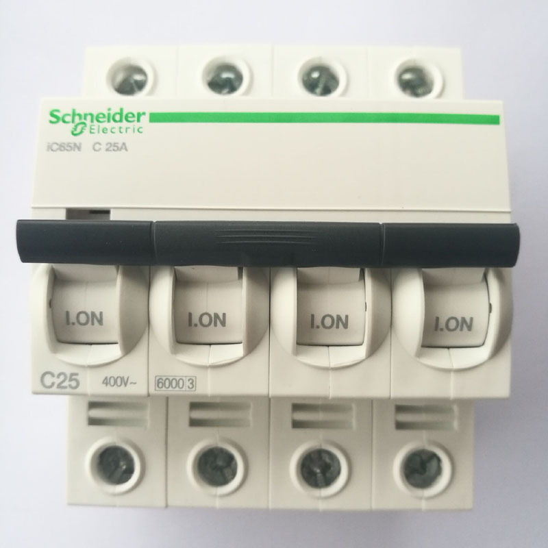 全新原装断路器iC65N 4P C型20A 25A 32A 40A 50A 63A空气开关