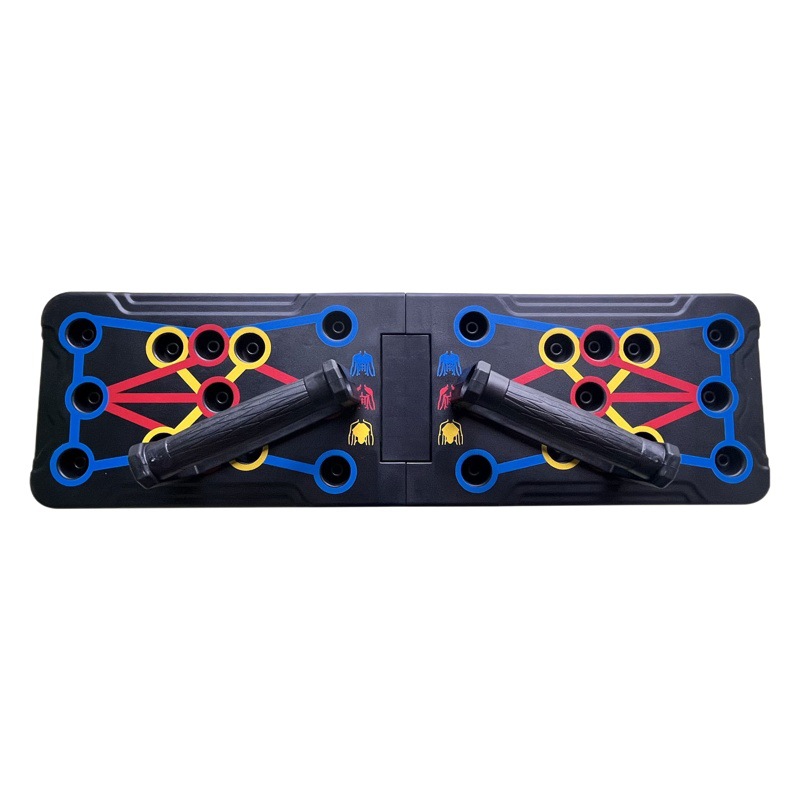 Tablero de empuje de fábrica para hombres y mujeres en el hogar fitness multifuncional nuevo dispositivo abdominal músculo abdominal pecho músculo plegable entrenamiento tablero de soporte