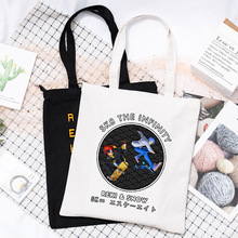 sk8 the infinity 单肩帆布包文艺清新简约手提袋学生时尚补习包