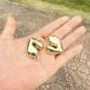 Golden 33*42*10 irregular hearts